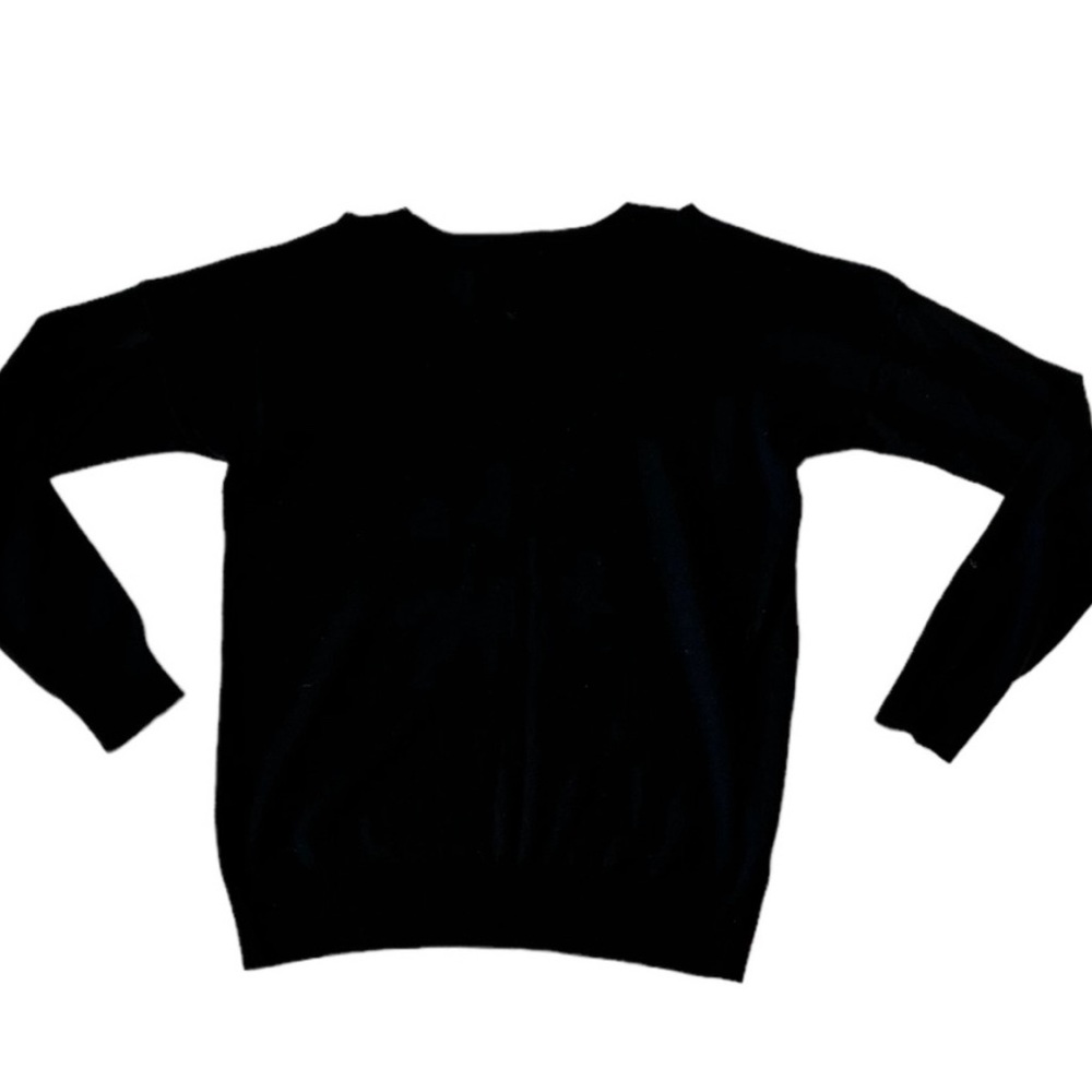 ANN TAYLOR  black crew neck  sweater Sz XXSP